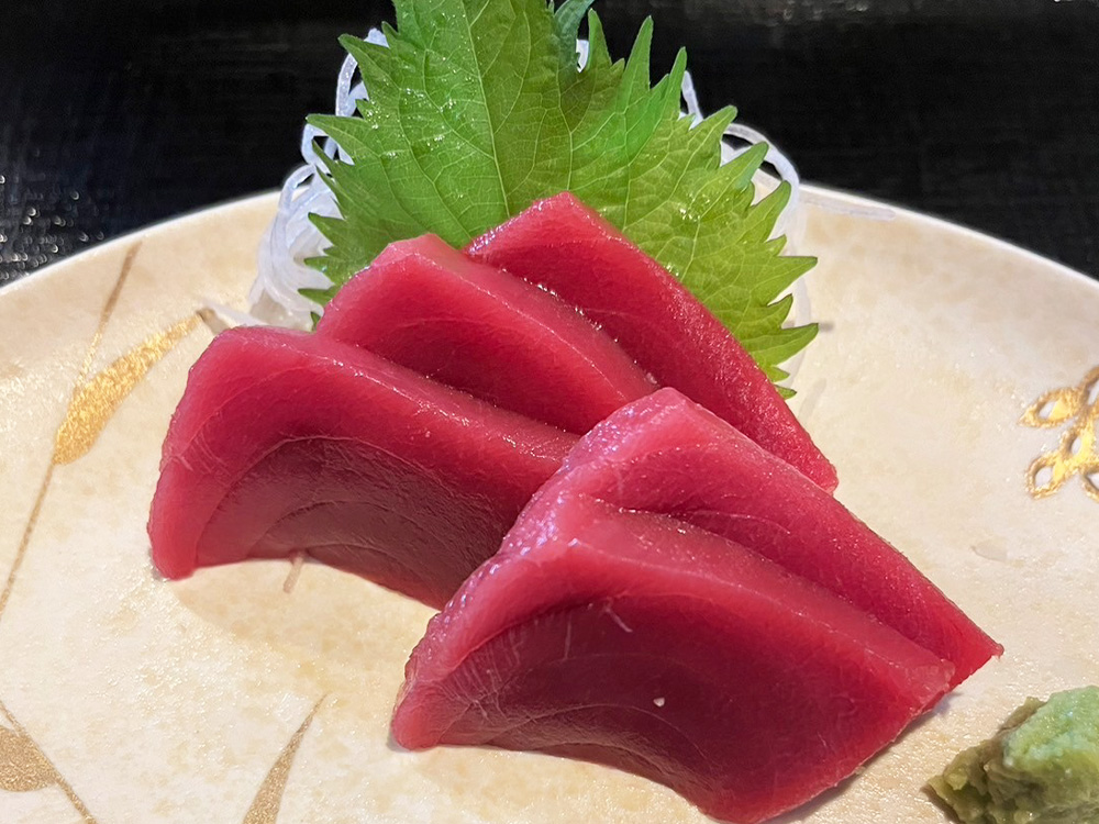 本まぐろ赤身刺身