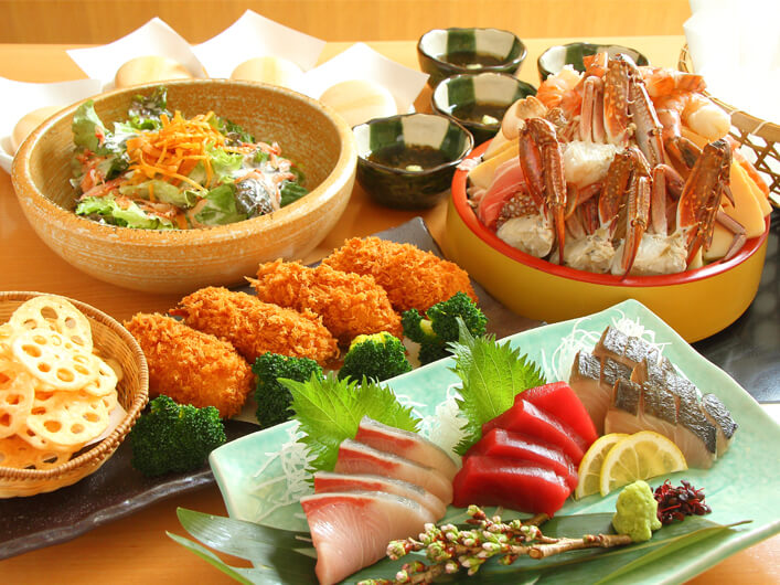 【土日祝限定】魚の飯コース