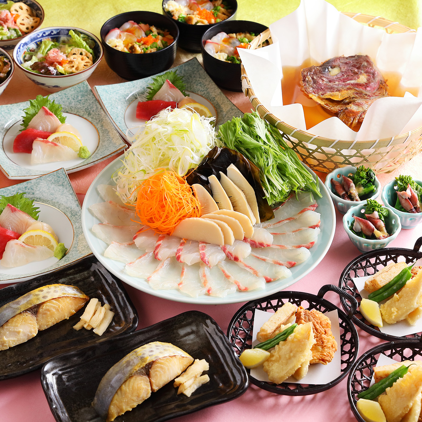 桜鯛しゃぶしゃぶコース